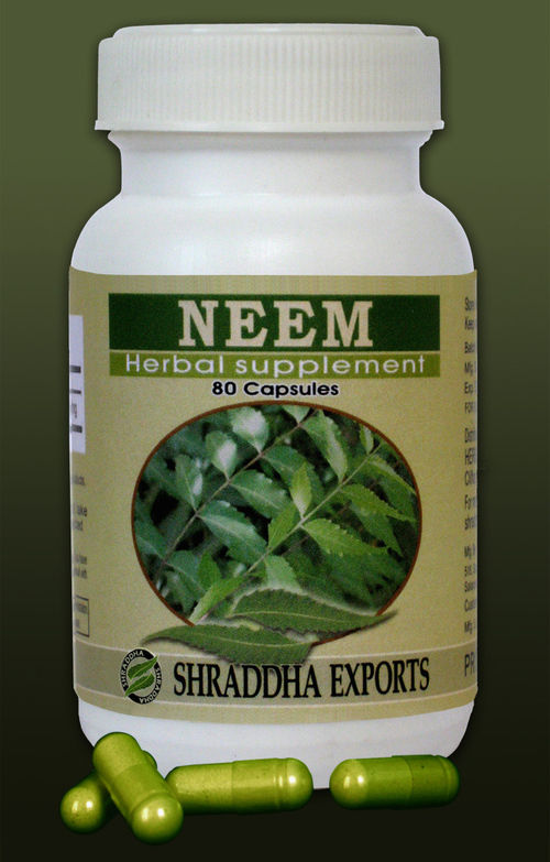 Neem Capsules for Skin Diseases