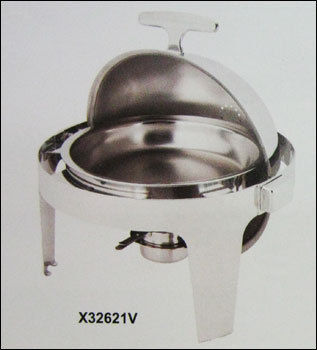 Round Roll Top Chafing Dish Set