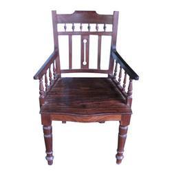 Large Wooden Chair