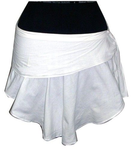 White Mini Skirts