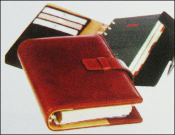 Office Leather Planner