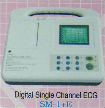 Digital Single Channel Ecg Machine (Sm-1+E)