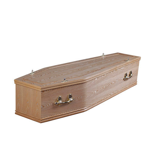 European Style Funeral Products Cardboard Coffin