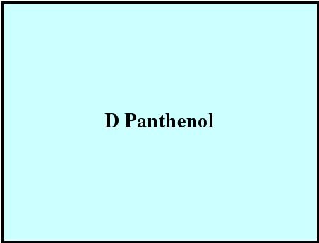 D Panthenol