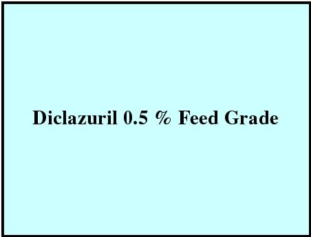 Diclazuril 0.5 % Feed Grade