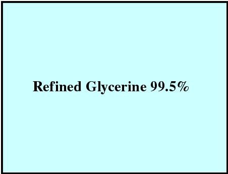  रिफाइंड ग्लिसरीन 99.5% 