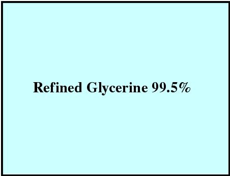 Refined Glycerine 99.5%