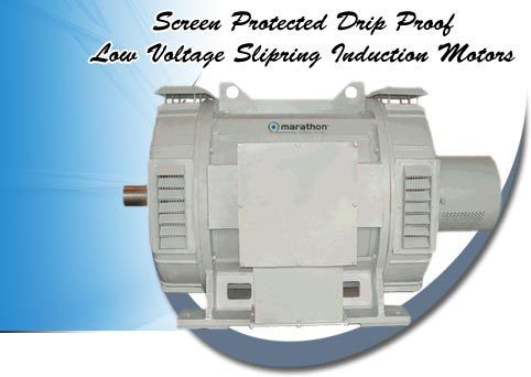 SPDP Low Voltage Slipring Induction Motors