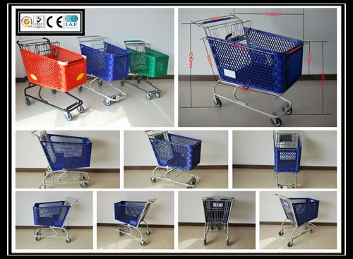 Plastic Shopping Trolley