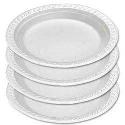 Disposable Thermocol Plates - High Food Grade Material | Ideal for Weddings, Parties, Picnics