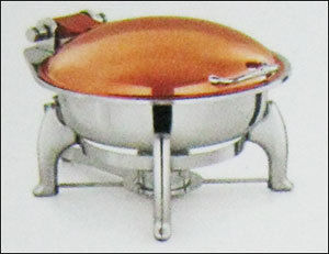 Induction Chafing Dish With Copper Tone
