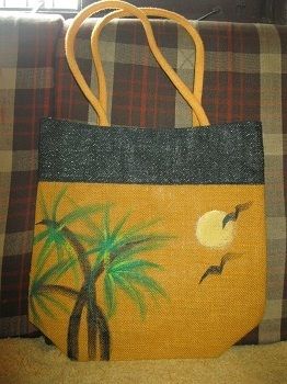 Hand Painted Designer Bags