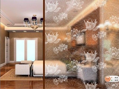 Acid Etched Glass