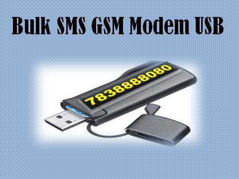 Bulk SMS Software Modem