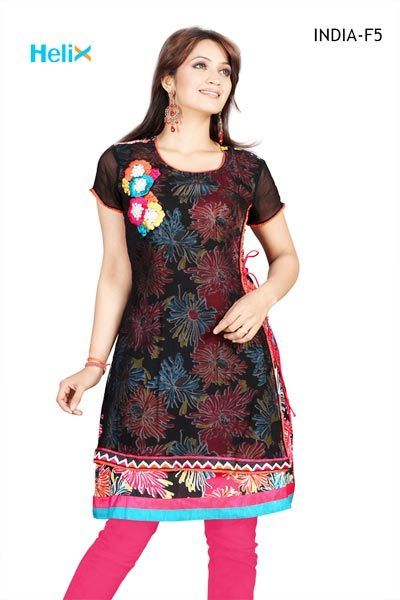 Women Silk Designer Kurtis