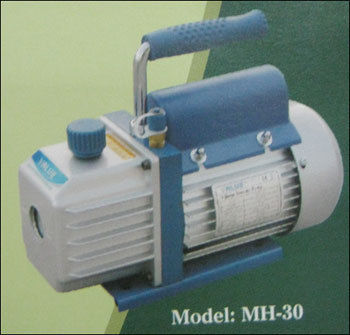 Vacuum Pump: "Oil Filled Double Stage"