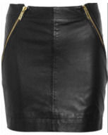 Fancy Leather Skirt