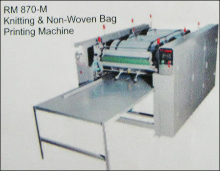 Knitting And Non-woven Bag Printing Machine