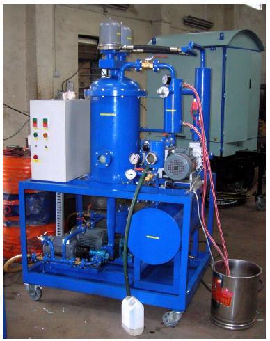 Oil Cleaning System - Custom-Built for Diverse Contaminant Removal | Compact, Easy Operation, No Attendant Needed