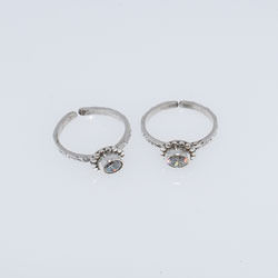 Zirconia Toe Rings