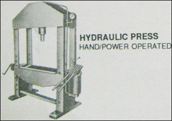 Hand/Power Operated Hydraulic Press