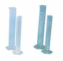 Graduated Measuring Jars - Borosilicate Glass, Polypropylene Plastic, Ordinary Glass, Soda Glass | 5ml to 2000ml Capacity for Liquid & Silt Measurement