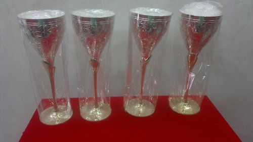 Silver Plated Drink Glass Set 