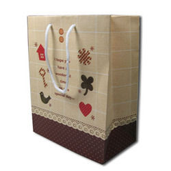 Paper Shopping Bags - Premium Quality Raw Material, Customizable Designs In Various Sizes And Colors