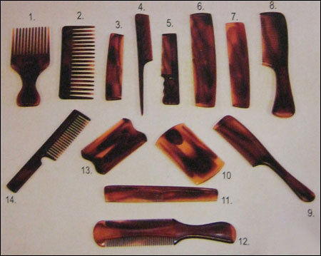 Cherry Plastic Combs