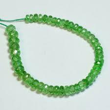 Peridot Faceted Beads