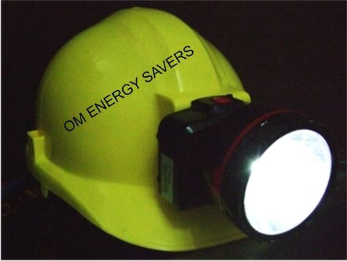 Safety Helmet with LED Light - Dual Charging Compatibility, 4-8 Hour Backup, Vibration Resistant Design, Energy Efficient with Heavy Duty Battery, Adjustable Neck Focus, 35,000+ Hour LED Life, Available in ECO, Regular & Mining Versions