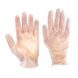 Disposable Gloves - Premium Quality, Non-Toxic Bio-Absorbable Cornstarch Pre-Powdered for Allergy Prevention and Hygiene