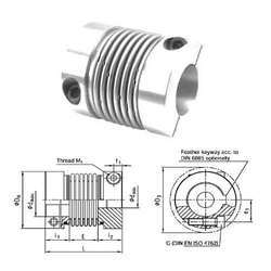 Metal Below Type Coupling