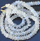 White Rainbow Beads