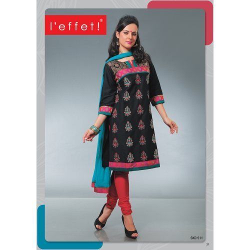 printed churidar suit