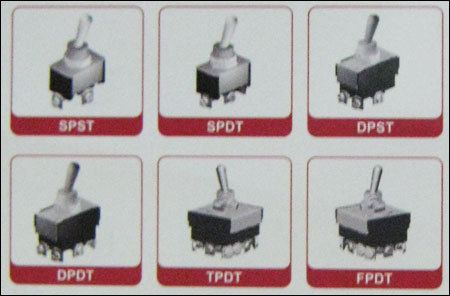 Toggle Switches Standard - Chrome Shaft