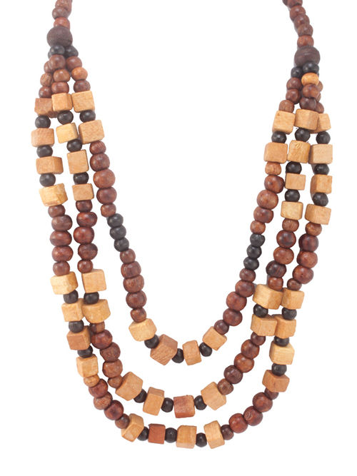 Wooden Beads Necklace