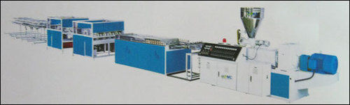 Conical Twin Screw Extruder For Four Conduit Pipe