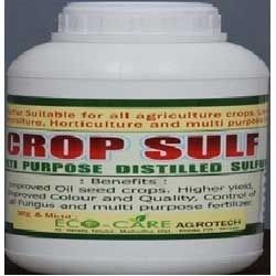 Crop Sulf Distillated Sulfur With Nitrogen