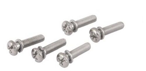 Cross Recessed Pan Head Screw With Plain Washer