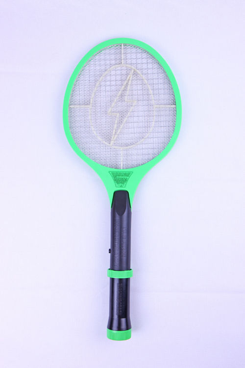 Rechargeable Electric Mosquito Swatter With Flashlight