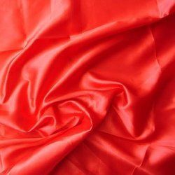 Wide Red Ultra Satin Fabrics