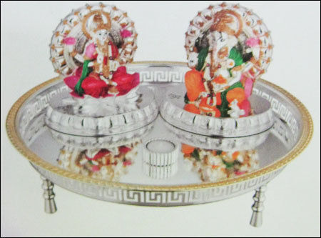 Decorative Laxmi And Ganesh Idol