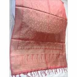 Jacquard Design Hand Weaved Silk Stoles