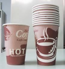 Printed Coffee Paper Cups - Durable Design, Versatile for Hot and Cold Beverages, Beautifully Printed Patterns