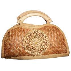 Ladies Cane Leather Bags