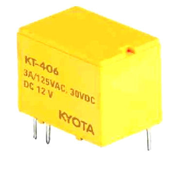 Telecom Relay - DIP Standard Terminals, Surge Strength 1500V FCC68, Sealed Type, Compact Size, Low Cost, RoHS Compliant