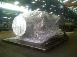 Vacuum Packing Of Heavy Equipment