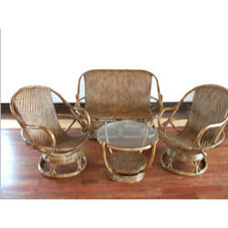 Cane Round Ring Sofa Set