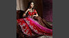 Red And Pink Wedding Saree